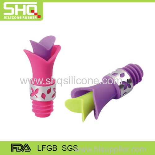 Popular silicone rubber wine bottle plugs