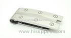 Screw head Stainless Steel Money Clip with Logo Laser Engraved