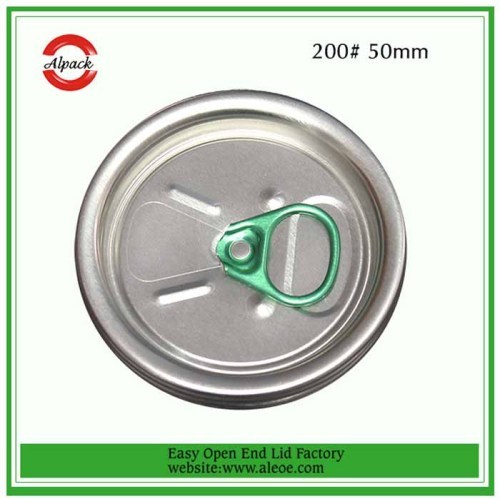 200 aluminum beverage easy open end