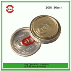 Easy Open End Pop-top Cap of Plastic Can PET Jar