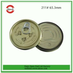 Tin Can Lid Easy Open End