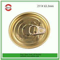 Tin Can Lid Easy Open End