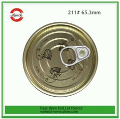 Tin Can Lid Easy Open End