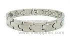 Polishing sand Man's Titanium Magnetic Bracelet / titanium health bracelet