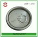 Easy open aluminium can lid