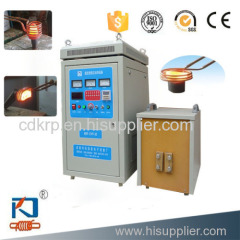 30 KW super audio frequency portable induction heating machine for metal hardening