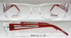 Light Colors Full Rim Acetate Optical Frames , Small Oval Optical Glasses Frames