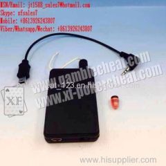 XF new one to one Bluetooth earpiece which can use for poker analyzer and mobile phone and other poker cheat products