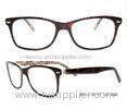 Euro Market Of Colorful Acetate Optical Frames Round Shape For Unisex