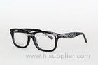 Fashionable Cute Womens Acetate Optical Frames For Oval Faces , Demo Lens