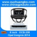Ouchuangbo audio DVD gps radio stereo navigation Opel Insignia 2014 S100 platform