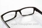Black Rectangle Nylon Eyeglass Frames