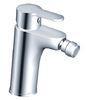 Zinc Alloy Solid Brass Bidet Mixer Taps , Single Lever Faucet