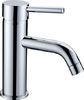 Wash Hand Chrome Plated Single Lever Mixer Taps / Single Hole Lavatory Faucet