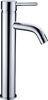 Chrome Ceramic Deck Mounted Single Lever Mixer Taps , Basin Tap Faucets