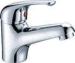 Deck Mounted Single Lever Mixer Taps , Chrome Single Handle Basin Faucet