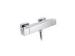 Brass Square Thermostatic Water Taps Two Handle Hotel Faucets