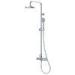 Contemporary ABS Hand Shower / Chrome One Handle Automatic Mixer Taps