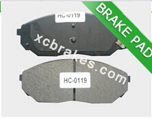 Auto accessories ceramic brake pad HC-0209 for NISSAN-SUNNY(SEA)PULSAR N15