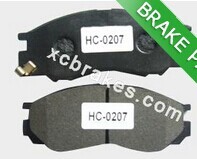 Auto accessories ceramic brakes pad for NISSAN-SUNNY(SEA)PULSAR N15
