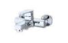 Contemporary Bathtub Bathroom Sink Faucets Chrome Polished , Wall Mounted Type