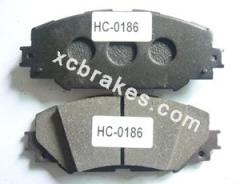 Auto semi-metallic brake pad for CHEVROLET EPICA (KL1_)