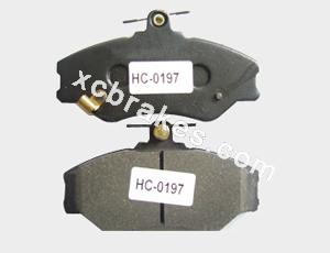 Auto brake pads HC-0197 for HYUNDAI- H100 Bus (P)\H100 Box