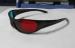 Fashionable Plastic Anaglyphic 3D Glasses Red Cyan With 1.6mm PET Lenses