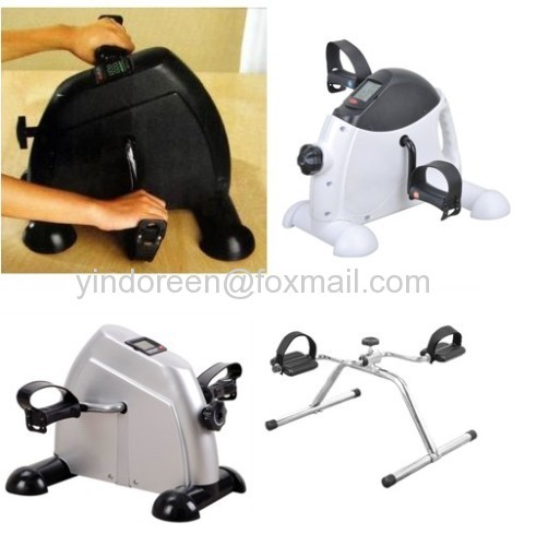 Fitness pedal exerciser for leg and arm exercise