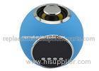 Black / White rechargeable wireless bluetooth speakers portable for cell phone