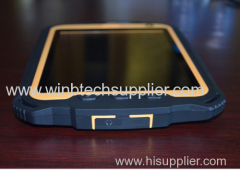 NFC option RFID 7.85INCH QUAD Core tough rug=ged tablet pc oem factory WCDMA:850/1900/2100MHz can customized WCDMA
