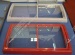 ABS injection glass door for chest freezer