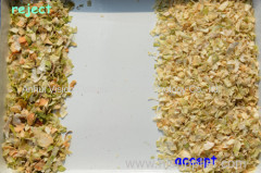 Dehydrated vegetable CCD color sorter/ pepper color selector/ shrimp processing sorter