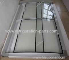 Island Freezer Sliding Glass Door