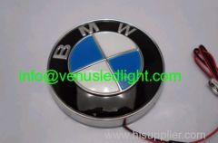 New Car Accessories For A3 Q5 18cm X 5.8cm 4D Led Car Logo Lamp Auto Led EL Emblem Lamp Rear Logo Badge Light Decorative