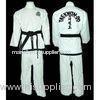 Adult White WTF ITF Taekwondo Uniform / Clothing with Black Belt