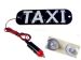 Car Windscreen Cab Sign White 45 LED Taxi Light Lamp DC 12V