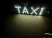 Car Windscreen Cab Sign White 45 LED Taxi Light Lamp DC 12V