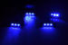 LED Ambient Lighting Atmosphere Car Automotive Supplies Decoration Lights Blue Light Cigarette Lighter LEDs Foot Lamp Po