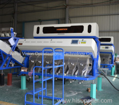 Coffee bean CCD color sorter for food processing machinery