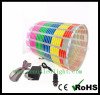 90 x 25cm Sound Music Activated EL Sheet Car Sticker Equalizer Glow Flash Panel LED Multi Color Decorative Light Car Acc