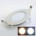Aluminum 3W Supper Thin LED round panel lights , 180 Beam Angle CE RoHs FCC