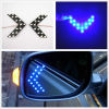 14 SMD LED Arrow Panels For Car Side Mirror Turn Signal Indicator Light 4 Colors