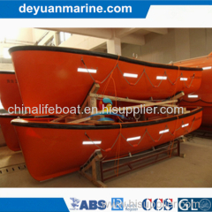 China Lifeboat Open Type Lifeboat for 72 Person