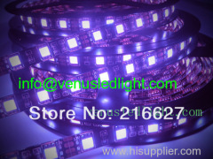 5M 300 leds 5050 RGB DC 24V 60LEDS/M SMD Flex LED strip Light waterproof
