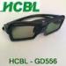 Promotional Thicken Lenses Active 3D TV Glasses With Absolute Transmittance Of 38%