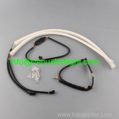60cm Audi Tube Style White Amber Switchback Headlight LED Strip Drl Run Light A1