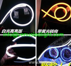 85cm Audi Tube Style White Amber Switchback Headlight LED Strip Drl Run Light A1