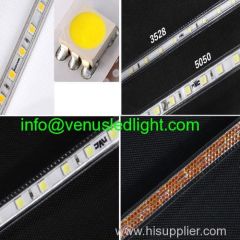 5050 Cool White AC220V Waterproof Flexible LED SMD strip ROPE Light +Plug IP65