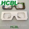 Promotional Gift Cardboard Fireworks 3D Glasses For Birthday Party / Fancy Lamp Club